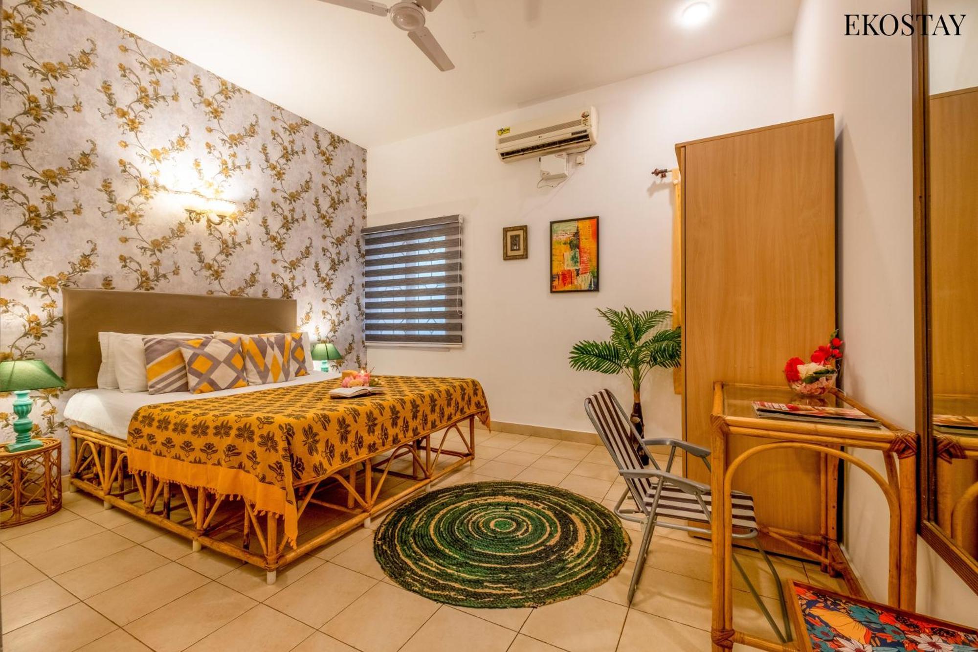 Eko Stay - Green Door Apartment カンドリム エクステリア 写真