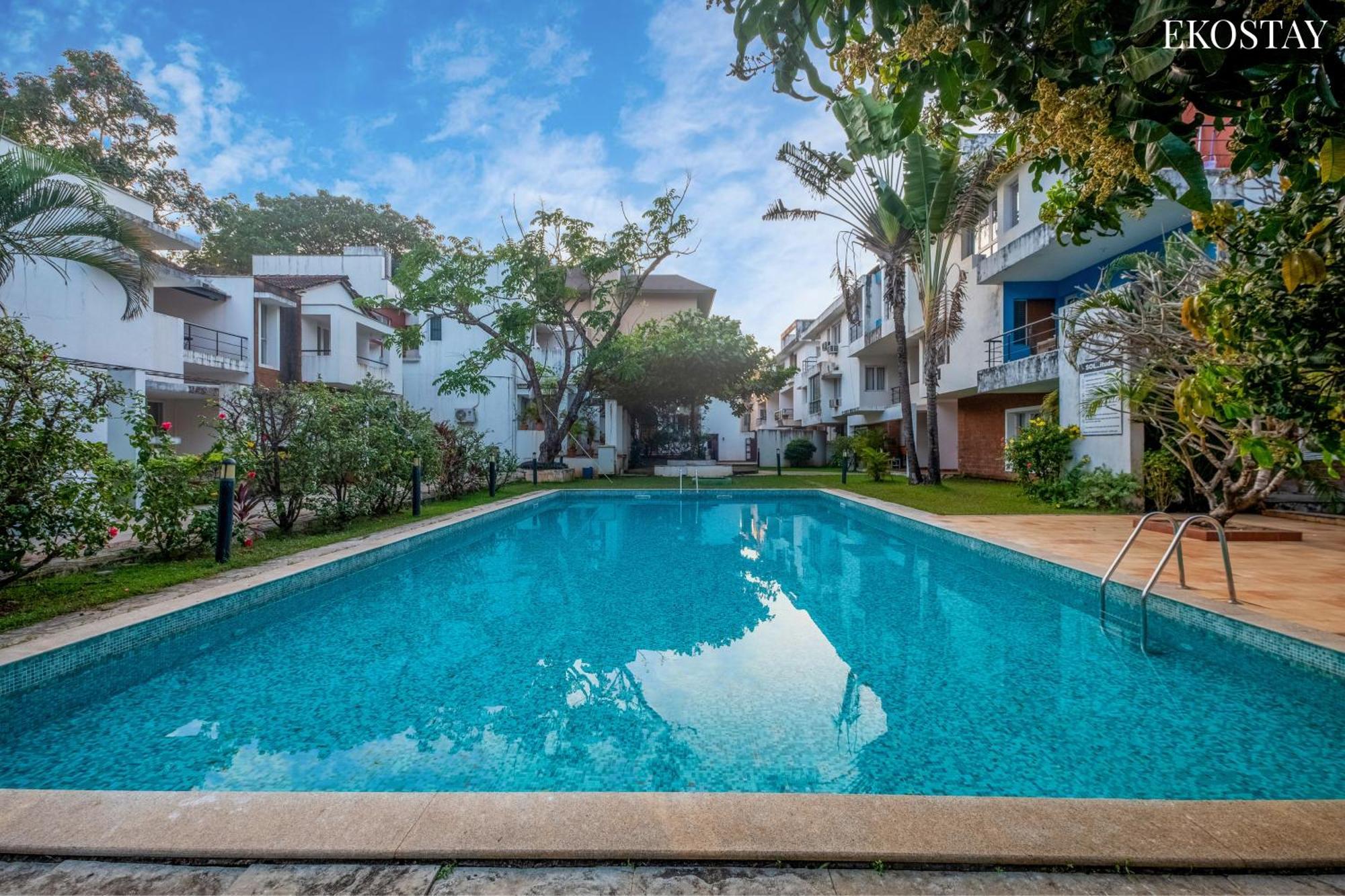 Eko Stay - Green Door Apartment カンドリム エクステリア 写真